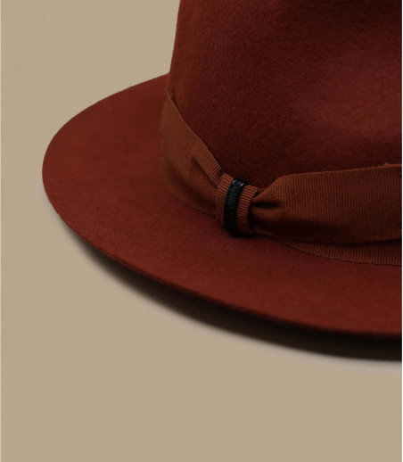 orange felt hat orange felt hat